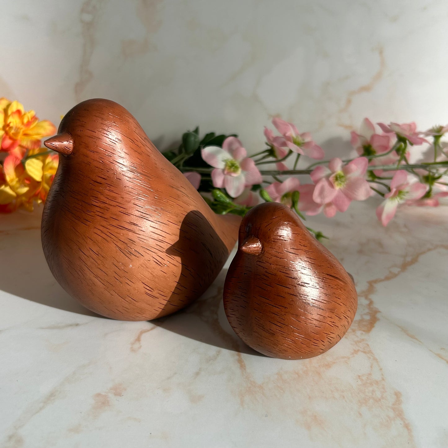 Vogeltjes keramiek setje