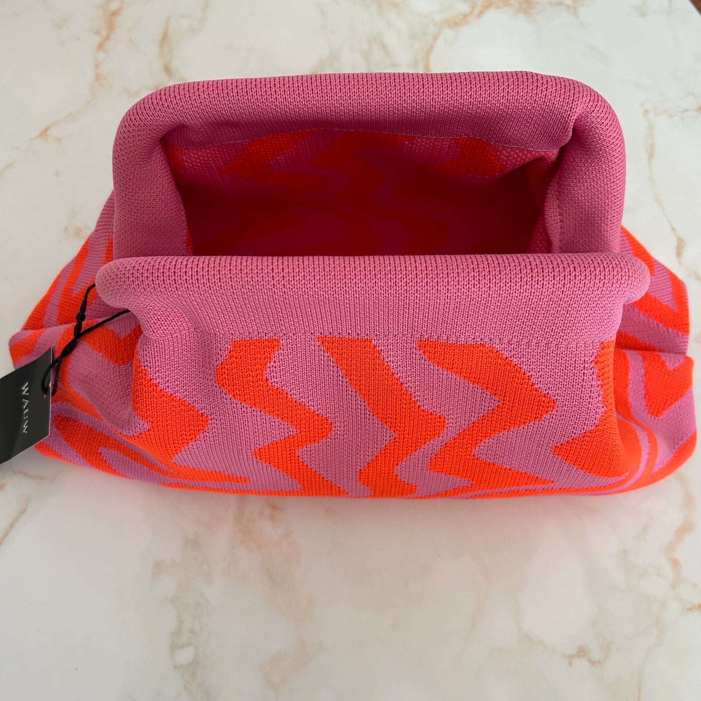 WAUW Toilettas Roze Oranje – Design Make-up Tas
