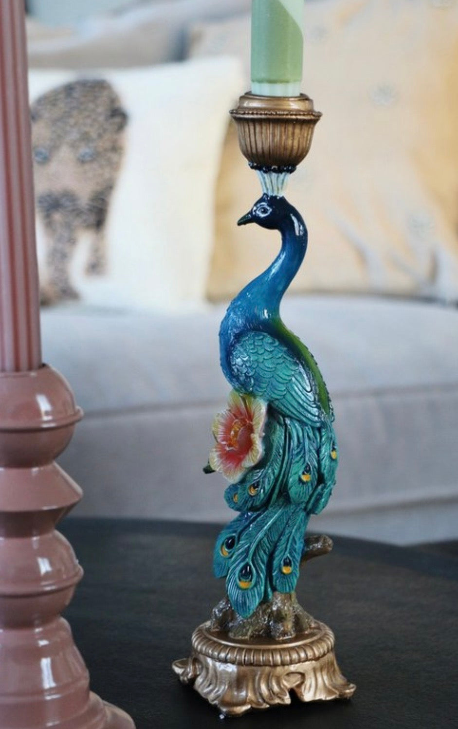 Kandelaar pauw