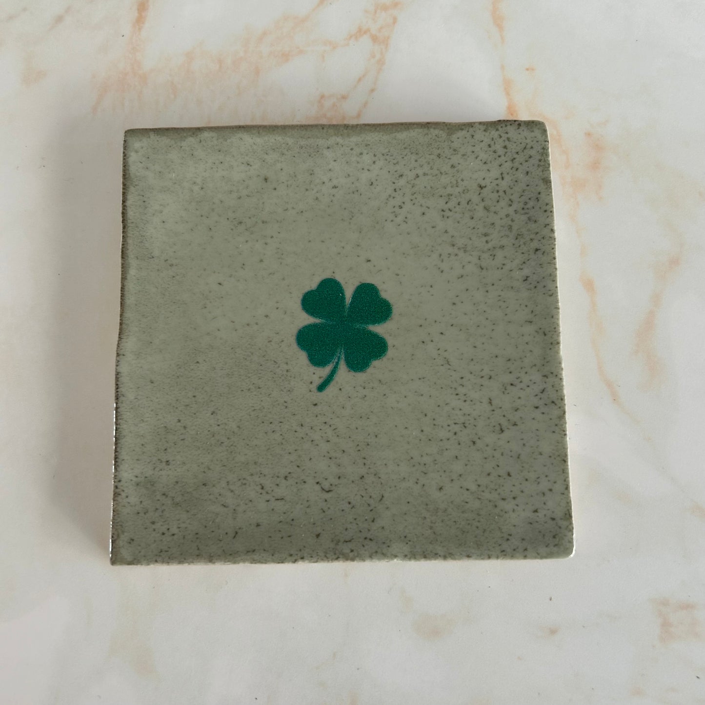 Tegeltje klavertje vier