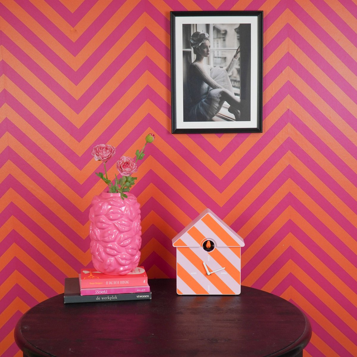 Housevitamin klok kleurrijk